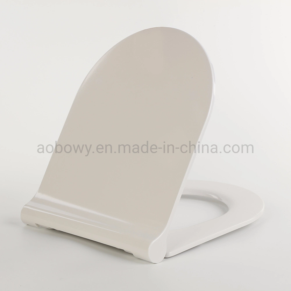 Manufacturer Export Urea Slow-Close Toilet Lid, U-Shape, Sanitary Accessory (Au101)