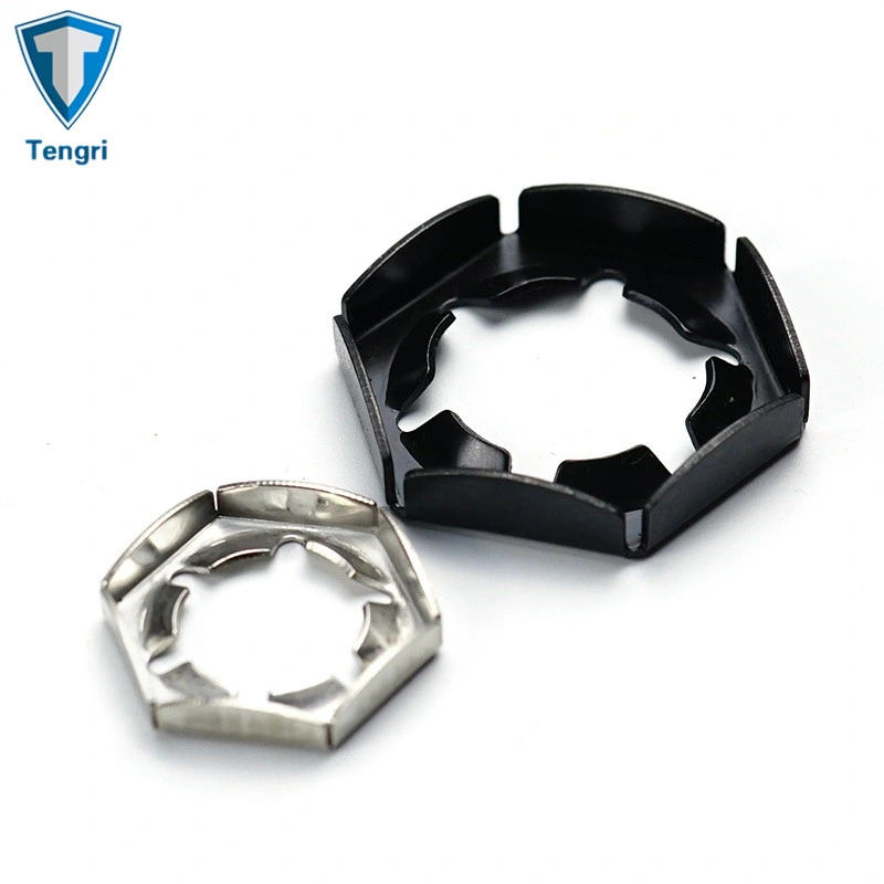 Tengri Sexangle Plum Blossom Teeth Clamping Ring Spring Lock Washer