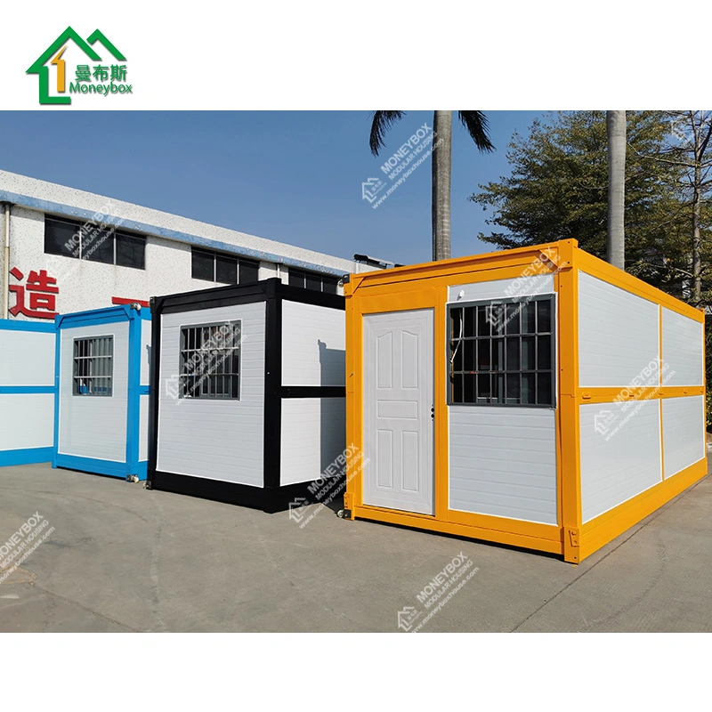 Mobile Foldable Prefab Container Preinstalled Electrics Two Story Steel Building Metal Home