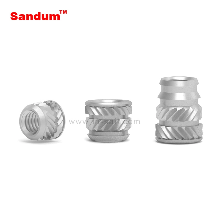 M4 M5 M6 Brass Tapered Ultrasonic Threaded Insert Nut