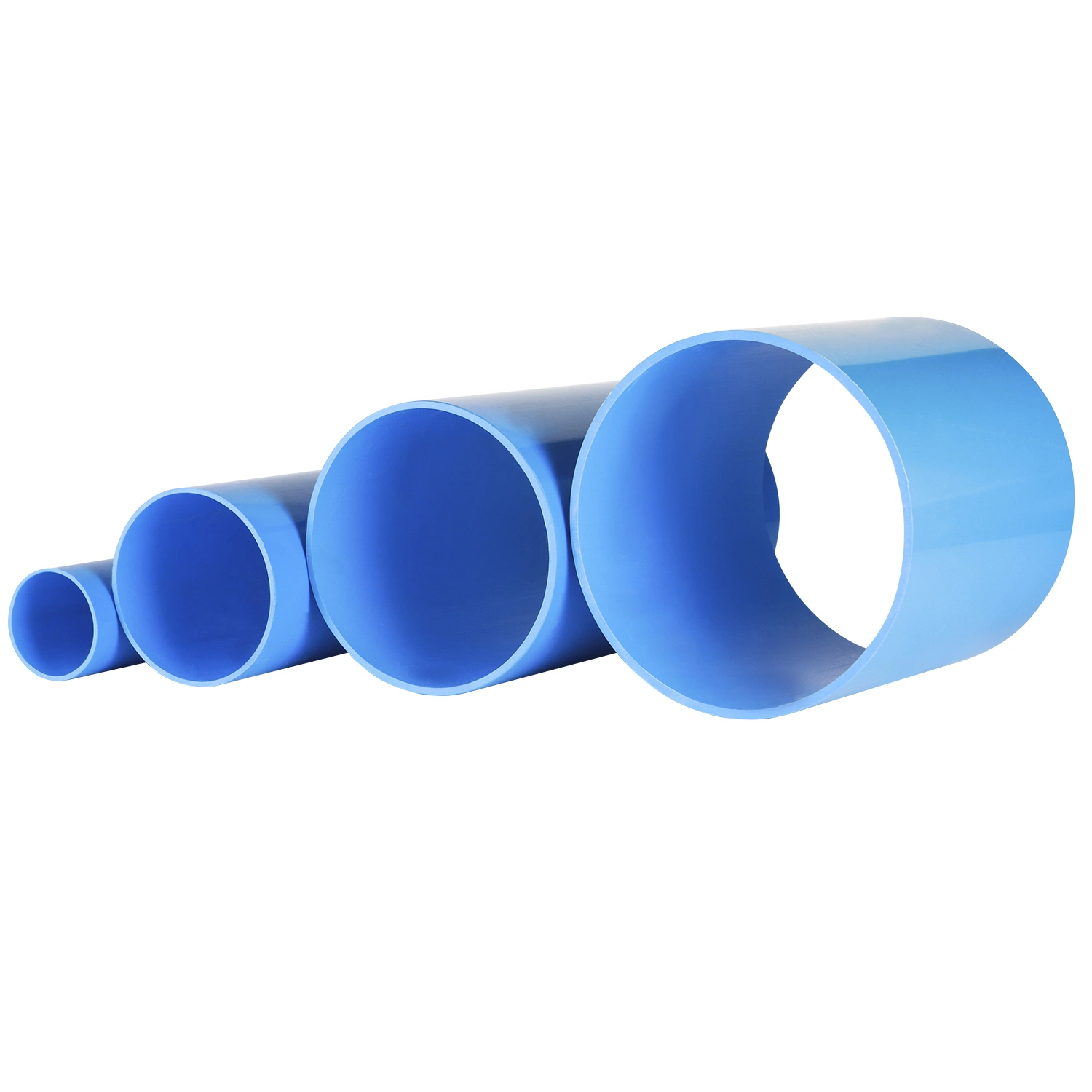 20-1200mm White Grey Blue PVC Tube PVC-U Water Supply Pipe