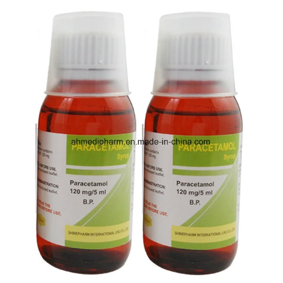 Paracetamol Syrup 120mg/5ml 100ml GMP Medicine