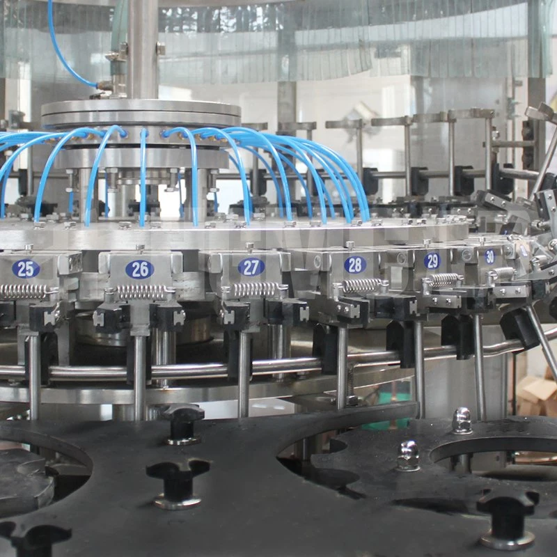 Complete Beer Bottling Line / Beer Drink Glass Bottle Filling Machine Line