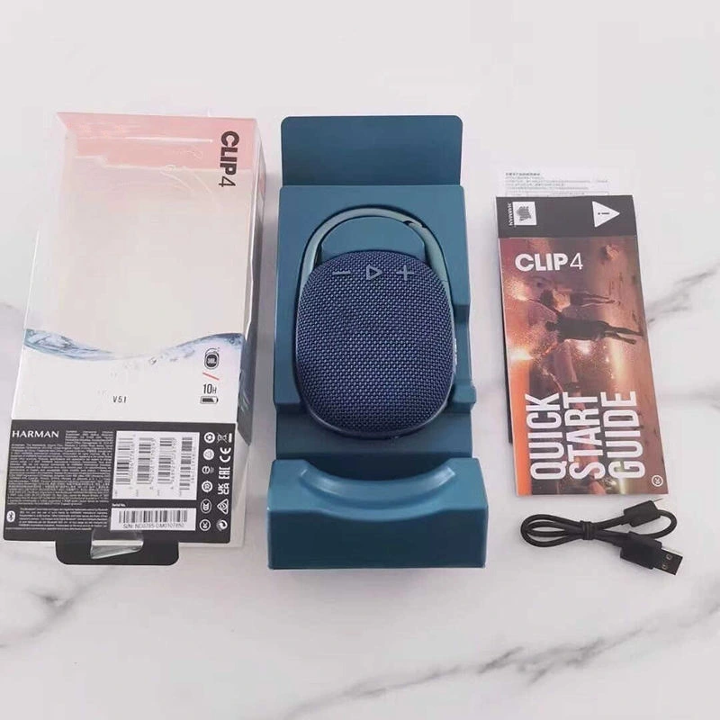 أصلي لمقطع JBL 3 Clip 4 Wireless Speakers Portable سماعة أذن سماعة لاسلكية لسفر صغير الحجم مقاومة للماء