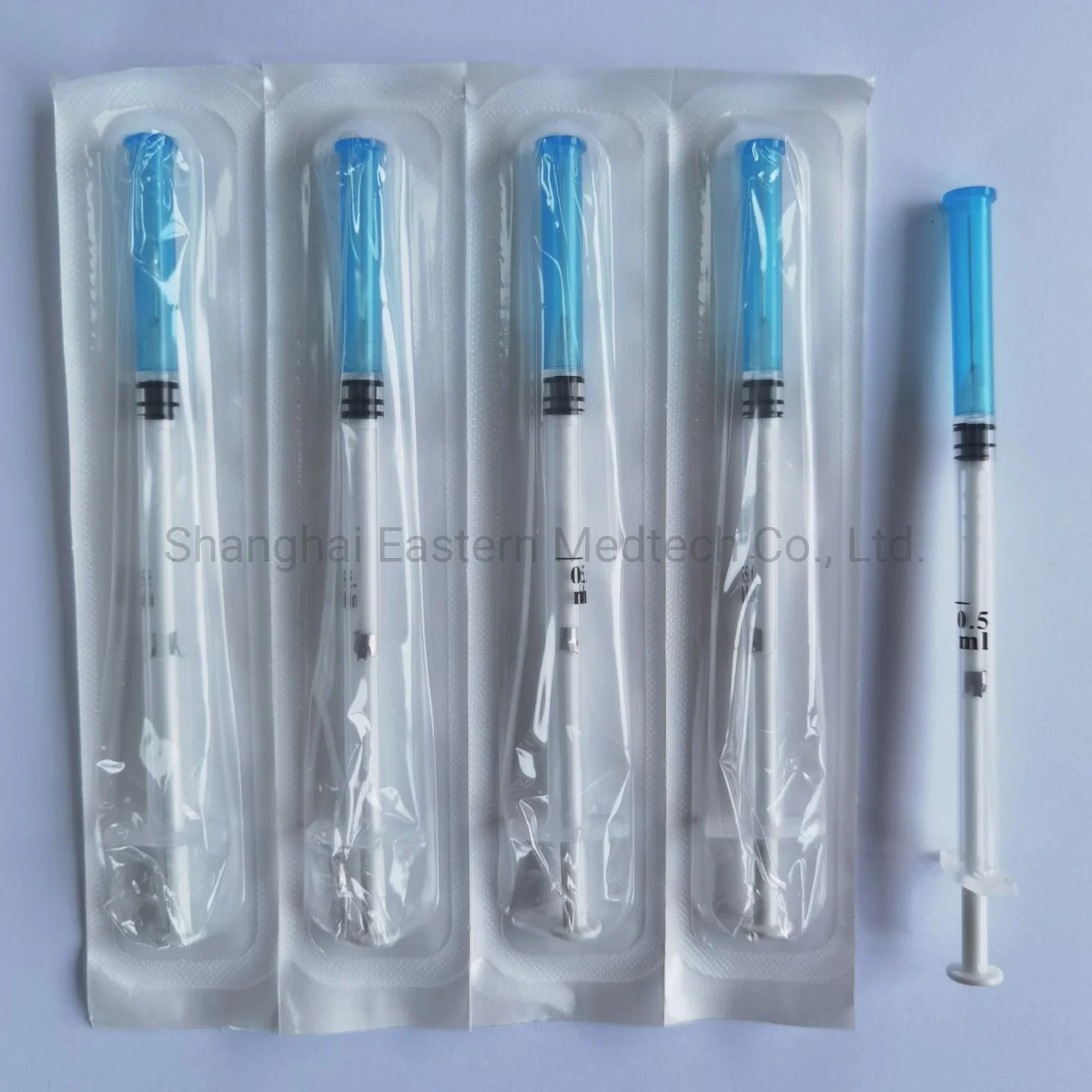 Disposable Hospital Instrument High quality/High cost performance  Disposable Medical Use Fixed Dose 1ml Vaccine Syringe