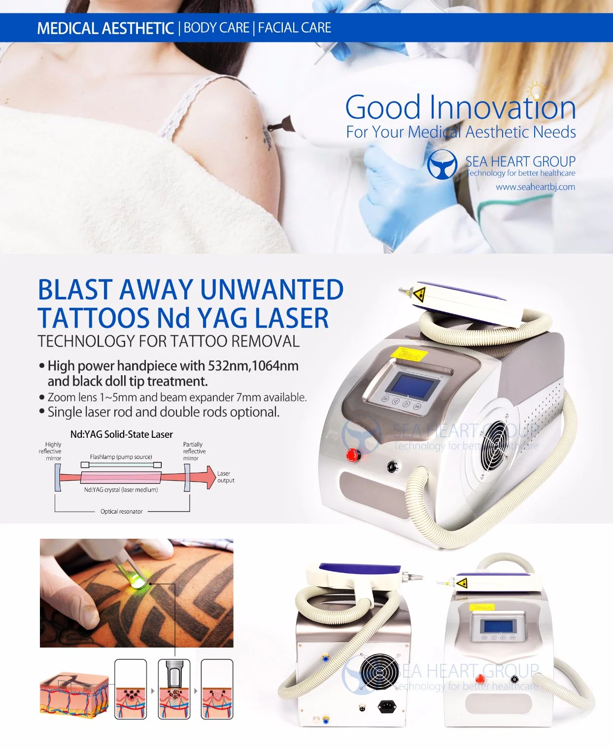 Tattoo Laser Tattoo Removal Machine