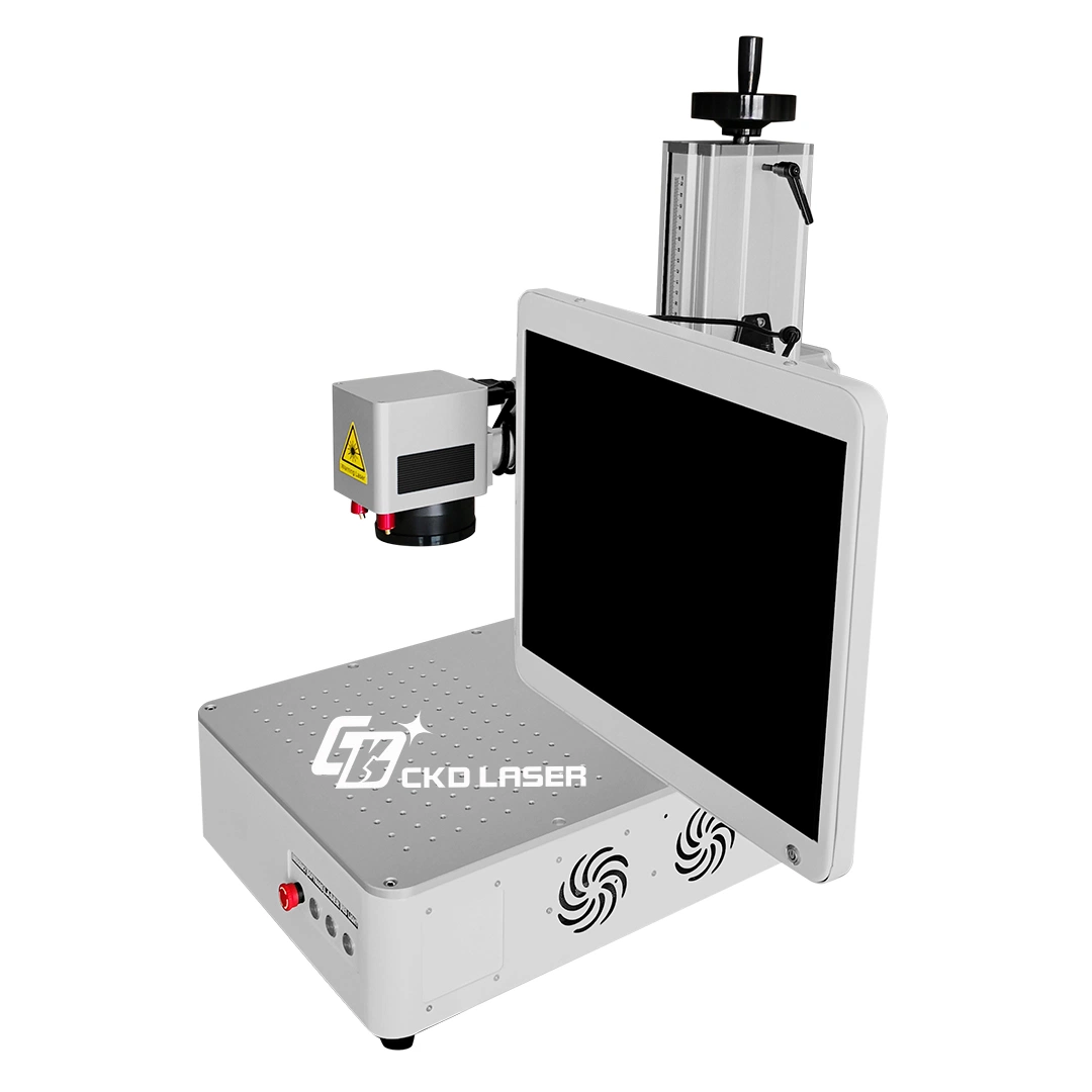 2D/2.5D/3D 50/60/100W آلة علامة ليزر الألياف للميدالية نحت المعادن كيف الإغاثة من الكهف قطع الذهب