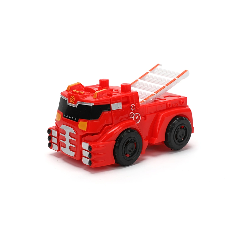 Hot Sale Children Puzzle Deformation Robot Plastic Toys Kids Transform Toy Car