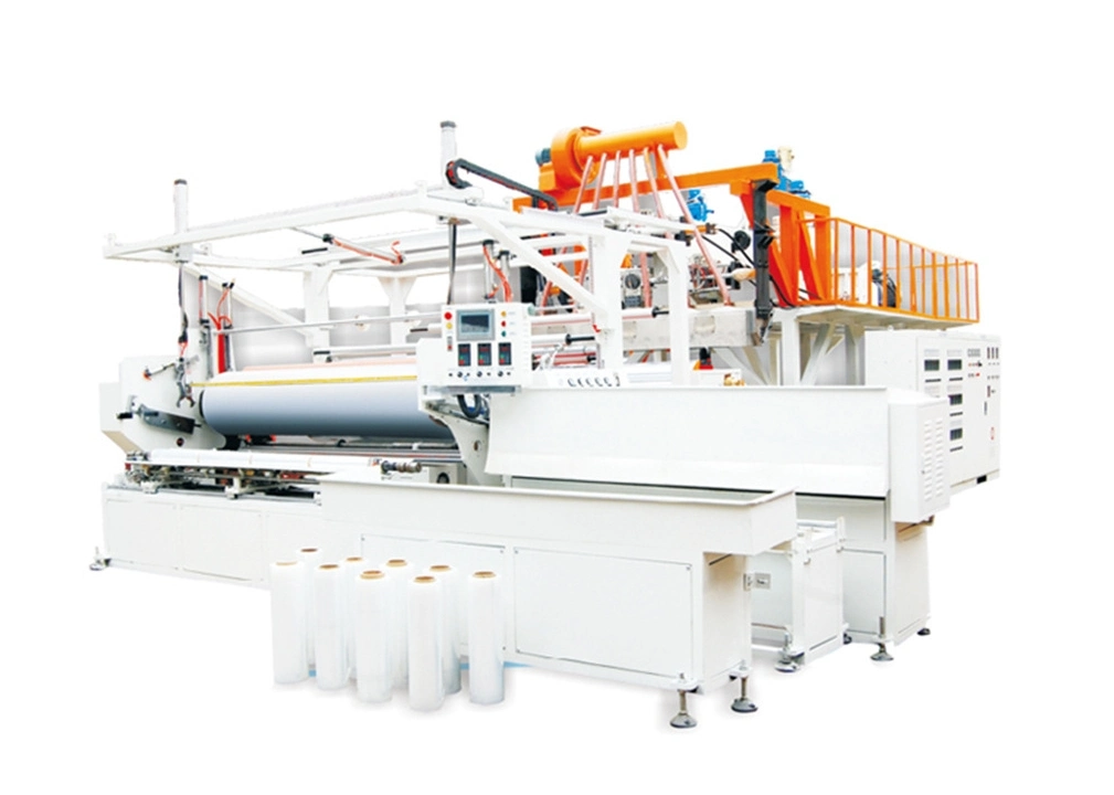 Production of Winding Film, Cling Film, Stretch Film, Grass Film and Other New Automatic High-Speed Energy-Saving Winding Film Units