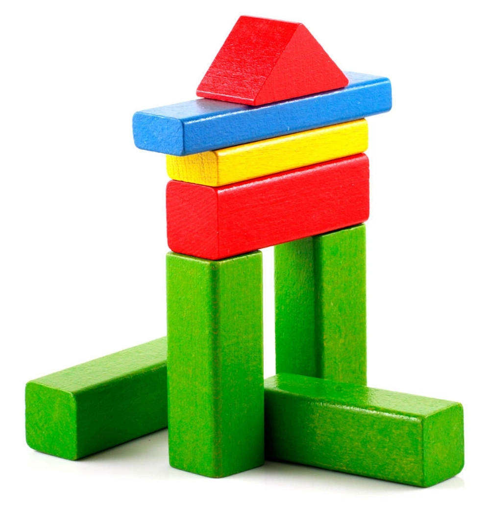 Customized Wholesale/Supplier Factory Price Castle Wooden Building Blocks