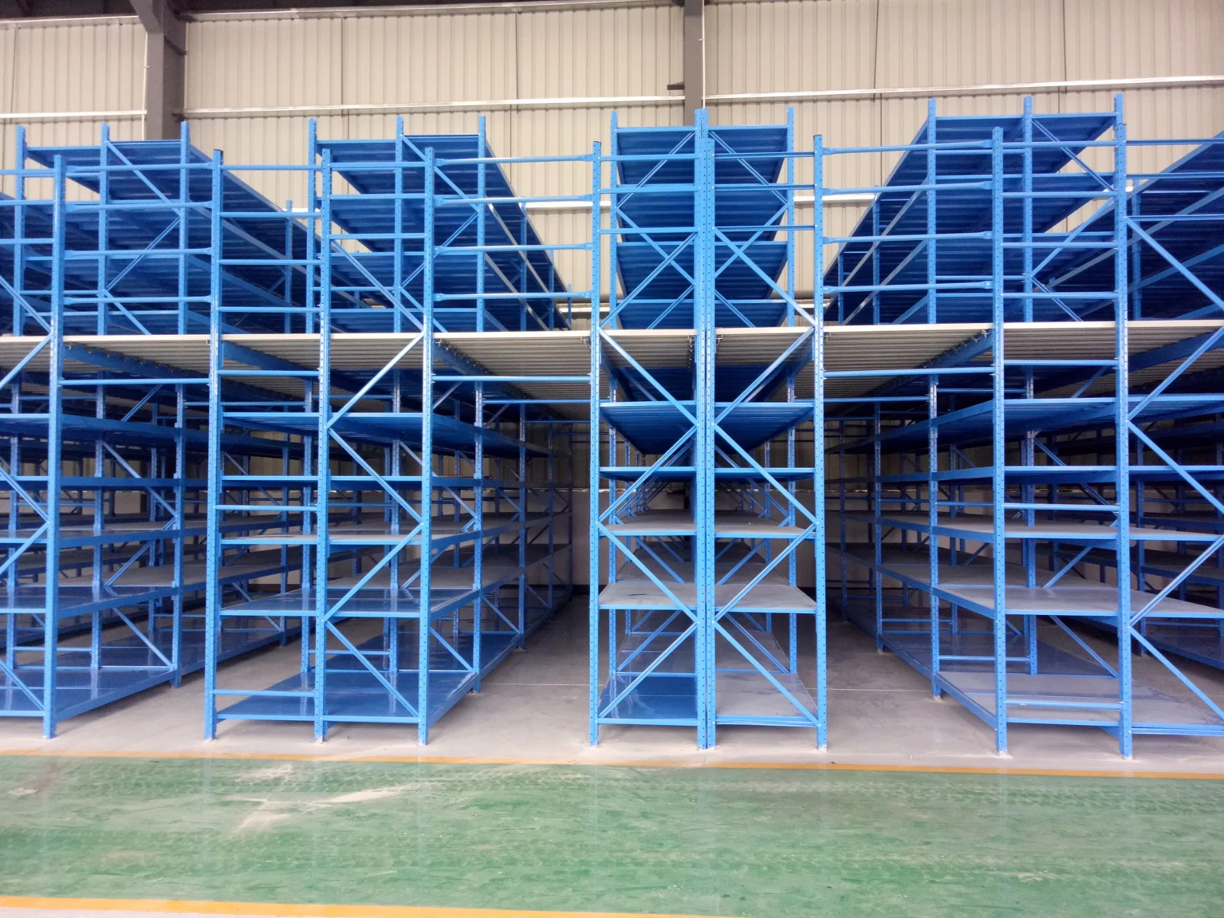 Industrial Customized Heavy Duty Warehouse Mezzanine Storage Floor Racks Steel Platform