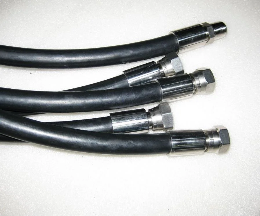 Flexible Push-on Rubber Hose for Hydraulic System and Auto Parts with Connectors