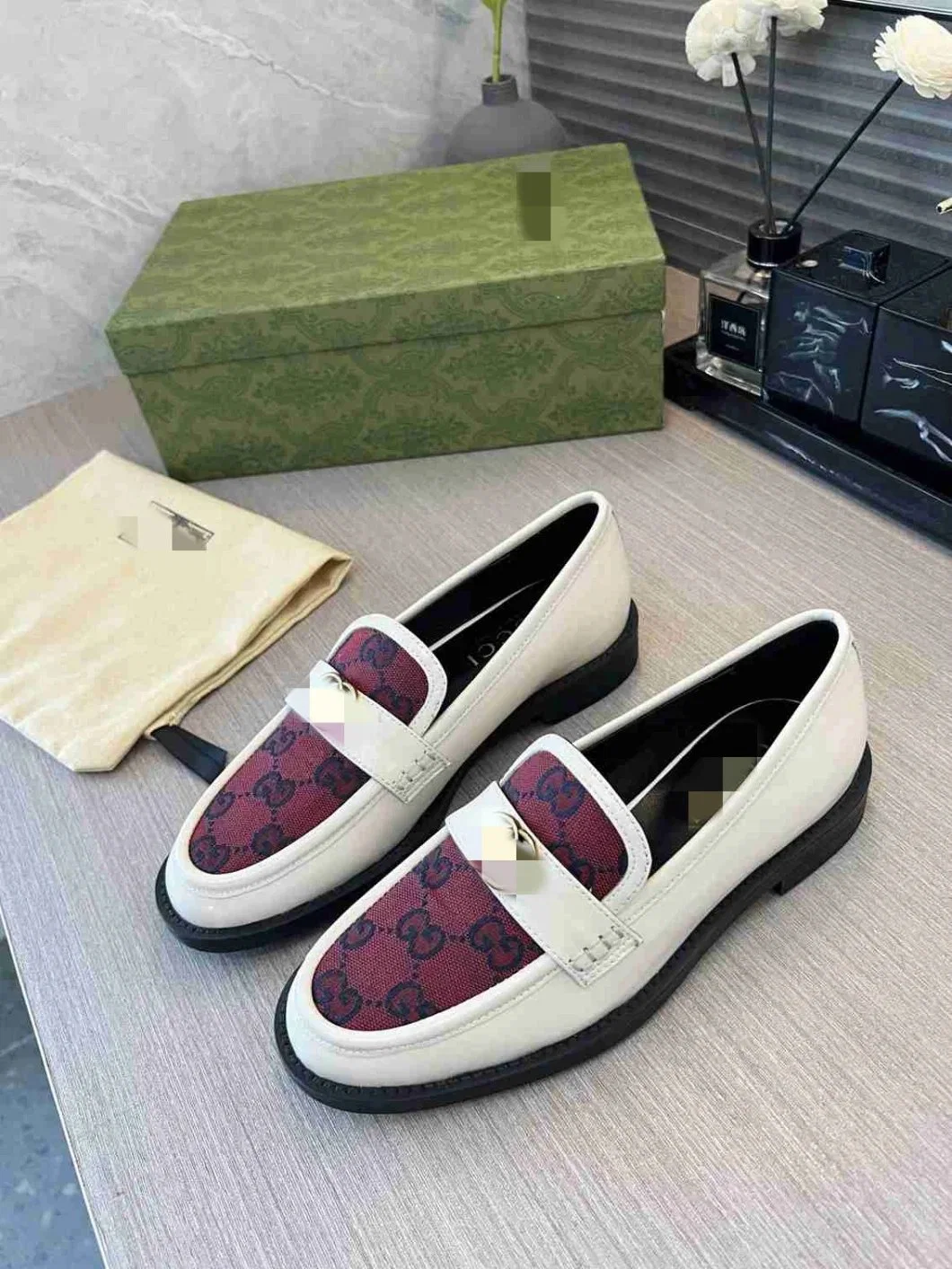 Loafer Shoe Custom Wholesale Women Fashion Stylish Classic Genuine Leather Woman Shoes