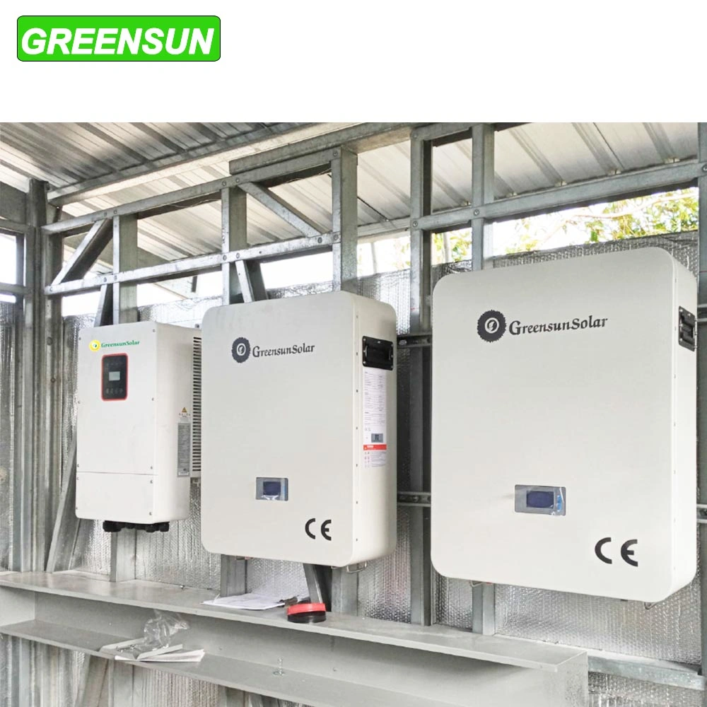 Batería de ion litio Greensun Tesla 10kwh LiFePO4 48V 100ah 200ah Batería de almacenamiento solar Powerwall