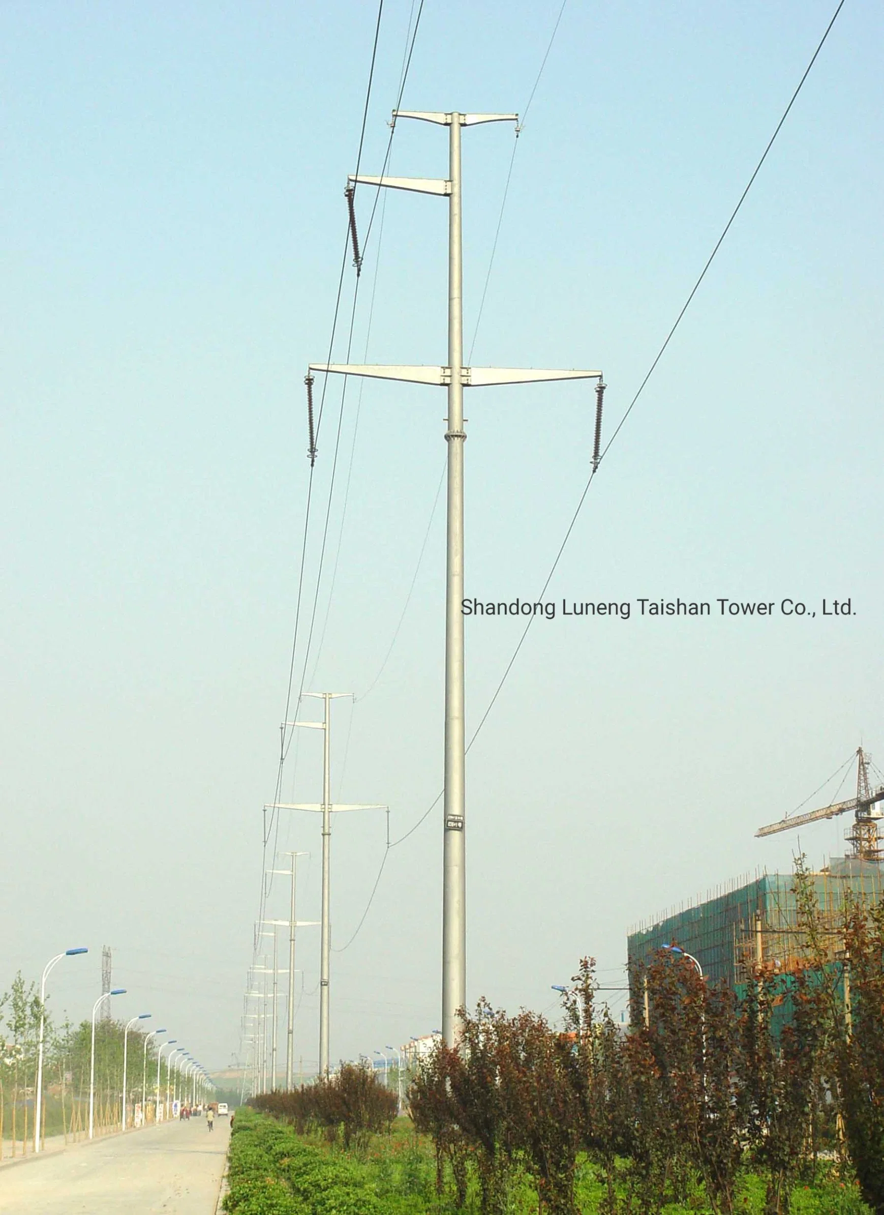 10kv Steel Pole, Monopole, Transmission Pole