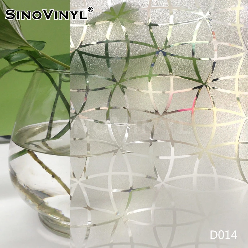 SINOVINYL Premium Decorative Film Sticker Frosted Window Stickers For Glass