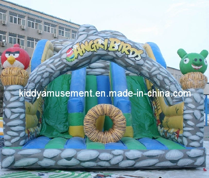 Kiddies Inflatable Bouncer Toys Jumping Slide for Kids World