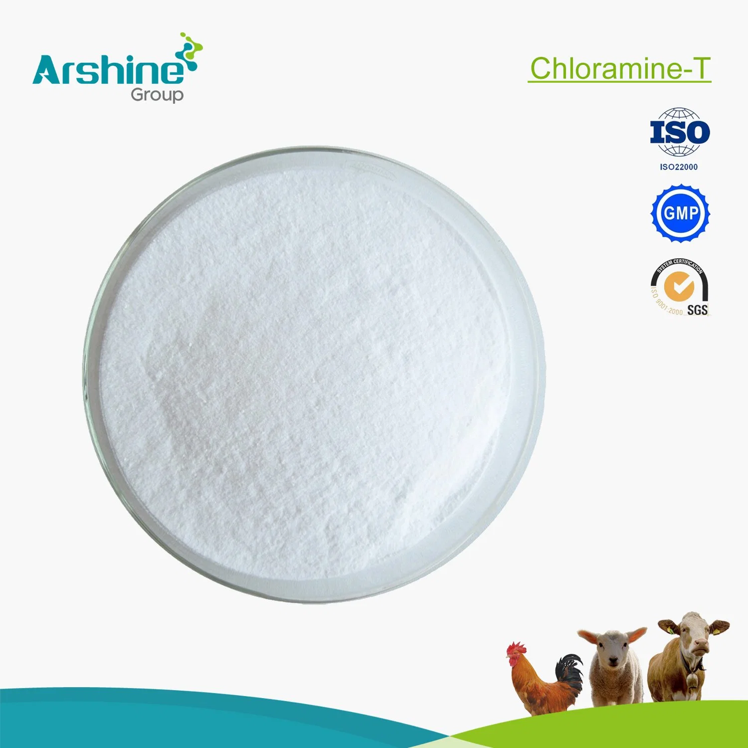 High quality/High cost performance  Veterinary Medicine CAS127-65-1 Chloramine-T