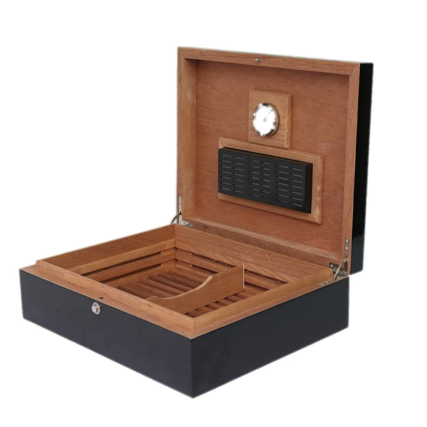 Black Matt New Style Cigar Boxes Cigar Collection Wholesale/Supplier