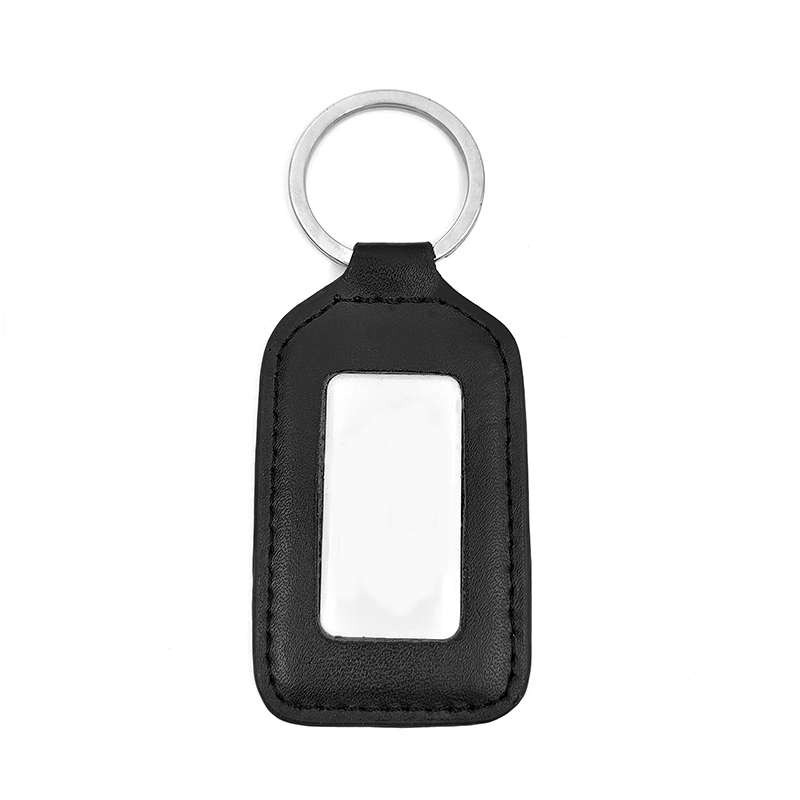 Personalised Handmade Leather Minimalist Keychain Creative Small Gift Craft