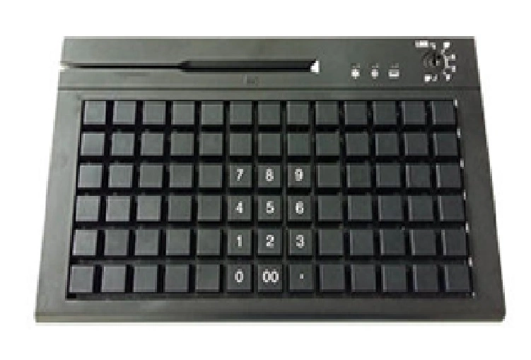 El teclado las teclas de membrana POS-66 con 3 vías msr