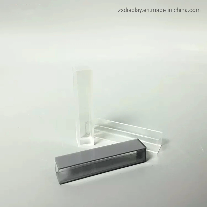 Factory Custom Small Size Handmade Acrylic Tube Box Mini Plexiglass Cube
