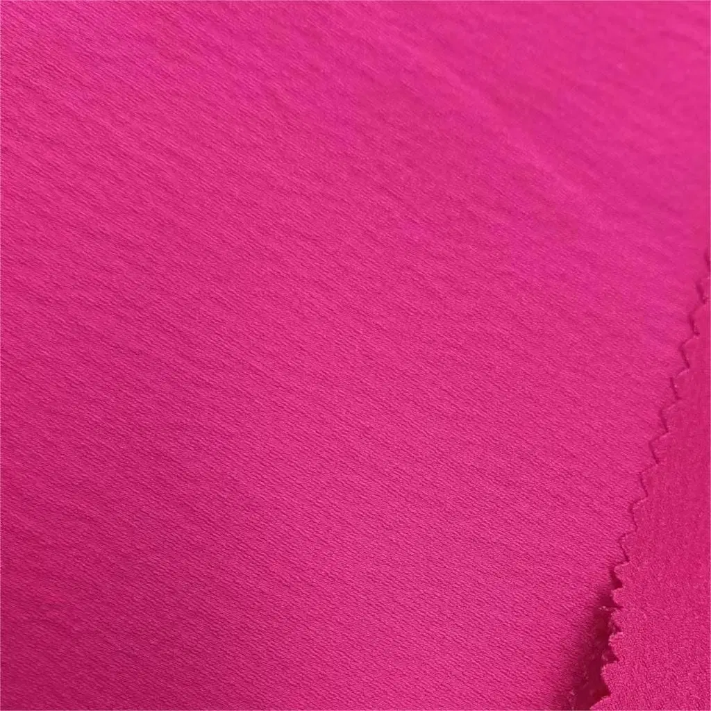 Stretch Crepe Satin Fabric 95%S 5%Sp Fabric Anti-Microbial Anti-Winkle Fabrics for Garment, Living Clothing