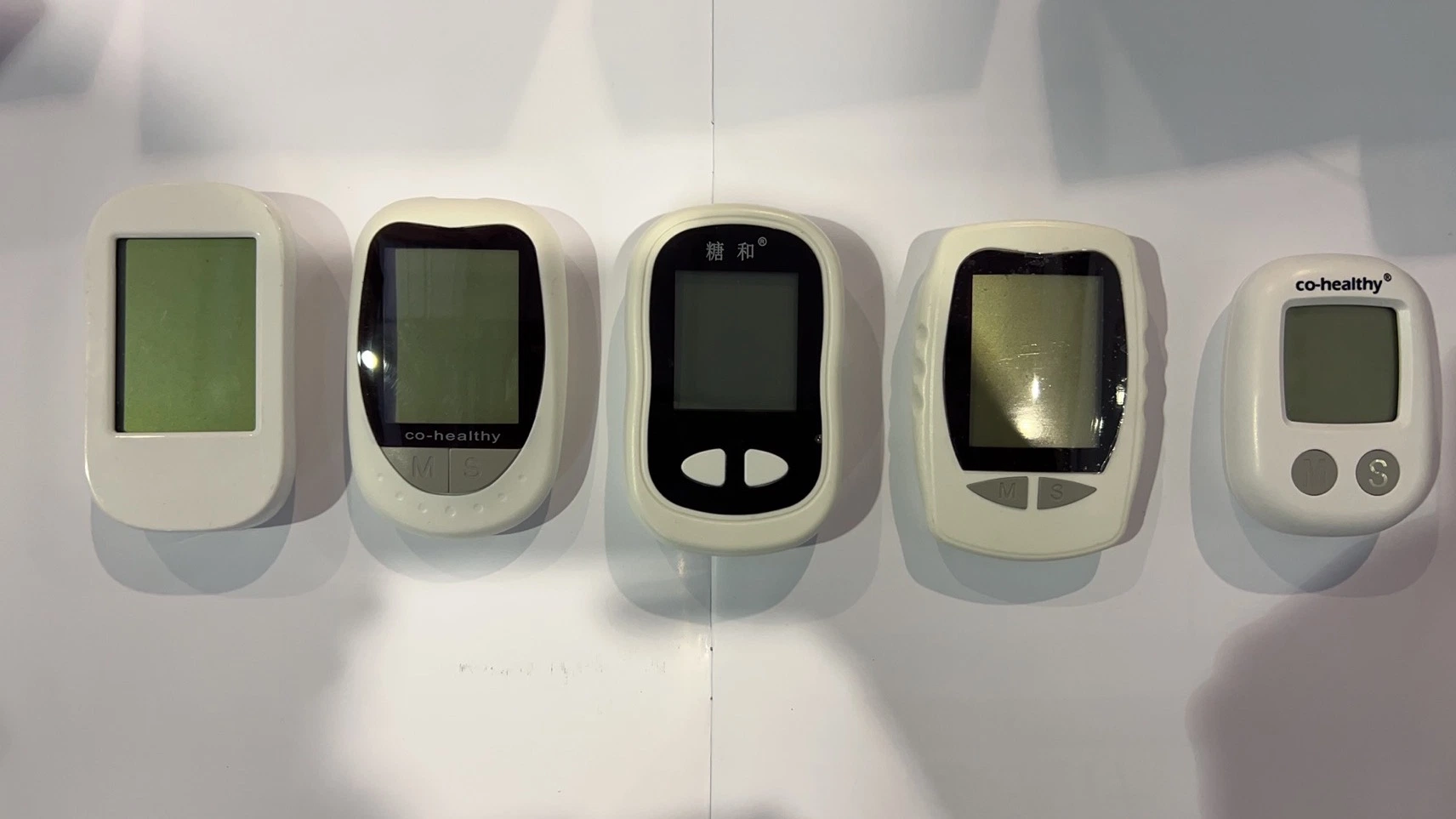 Medidor de glicose da Máquina de Teste Inicial Glucometer com tiras de Teste sangue Metro