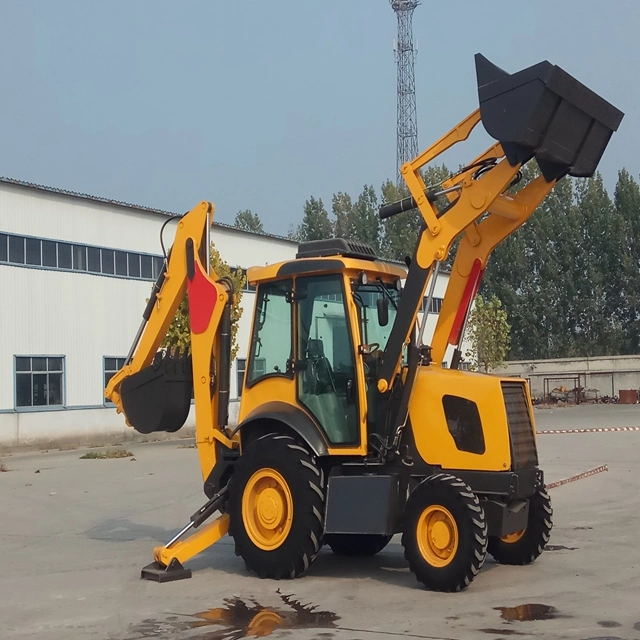 Mini Ztw30-25 Farmer Backhoe Loader 1m3 Bucket Capacity