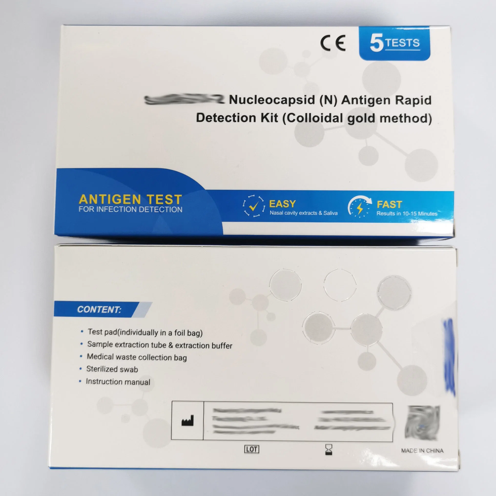 Rapid Antigen Tests Rt PCR Test at Home Std Test Kit Blood Type Pathological Analysis Equipments