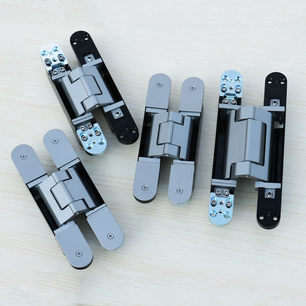 Adjustable Invisible Hinge 180 Degree Concealed Hinge Heavy Duty Hinges Door Hardware