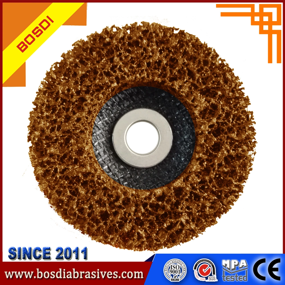 High quality/High cost performance 7" Cns Flap Wheel/Disc/Disk, Various Color: Black/Blue/Red/Brown