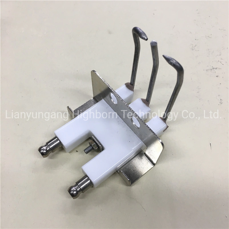 Custom Al2O3 Alumina Spark Plug Ceramic Ignition Needle for Household Gas Stove