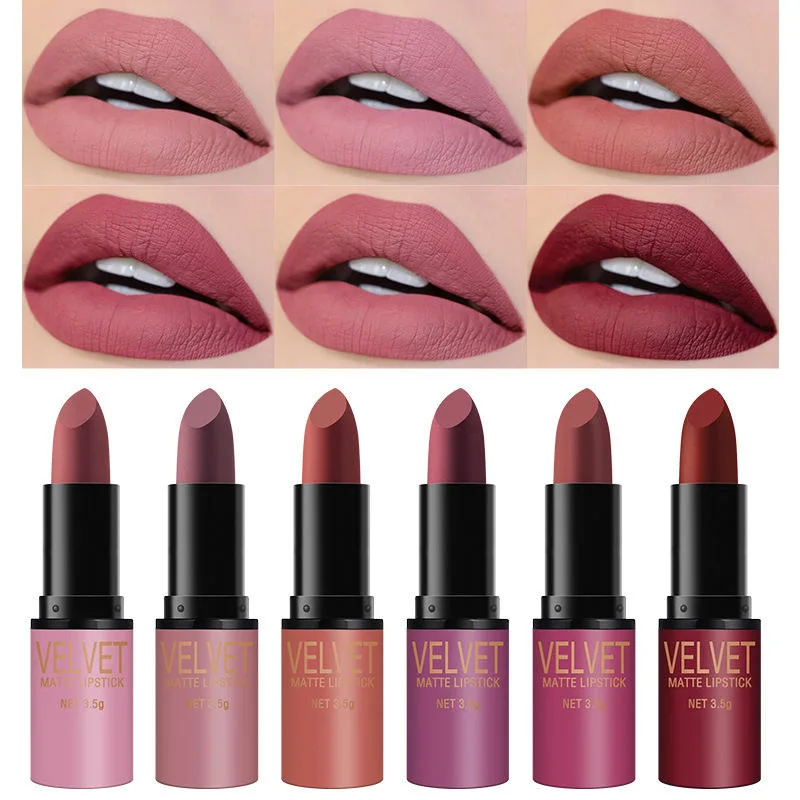 Atte Lipstick Set 6 Colors Waterproof Vegan Makeup Gift Cosmetic