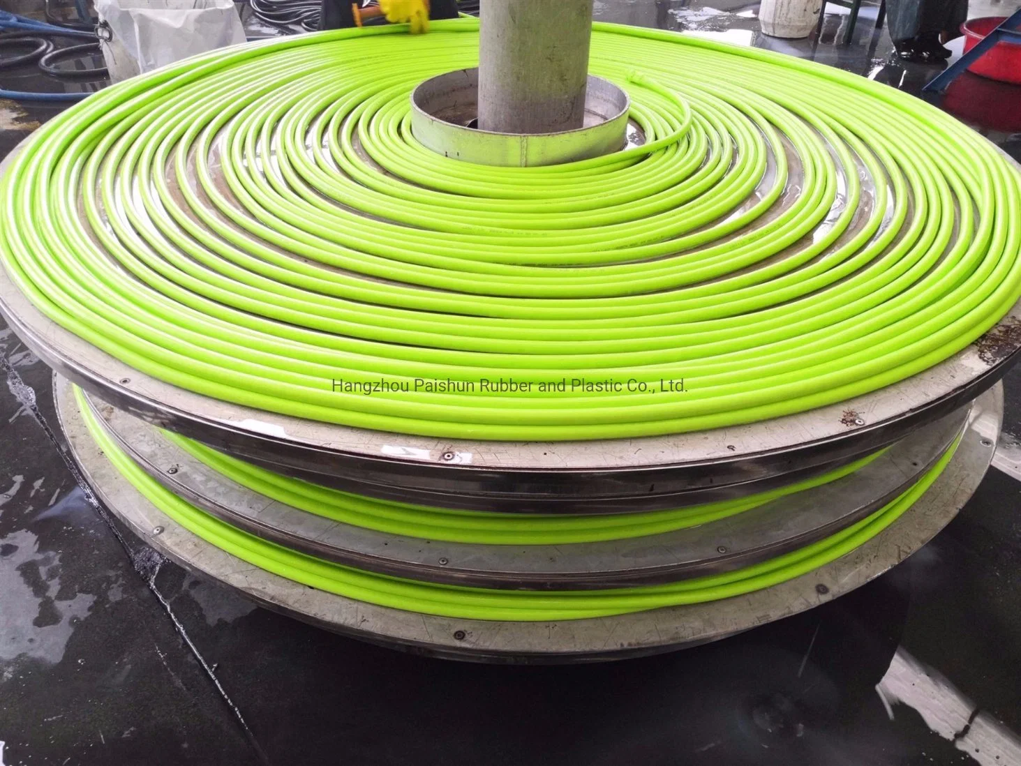 ISO 2398 Green EPDM Air Fill Hose for Pneumatic Rescue Equipment