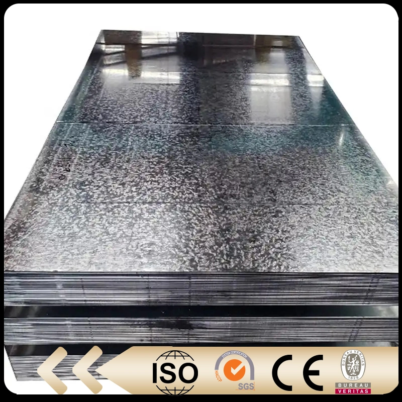 Precio más bajo Gi Roofing material de construcción PVC película Galvanizado Acero Chapa techo de Zinc Coating Corrugated Roofing Sheet