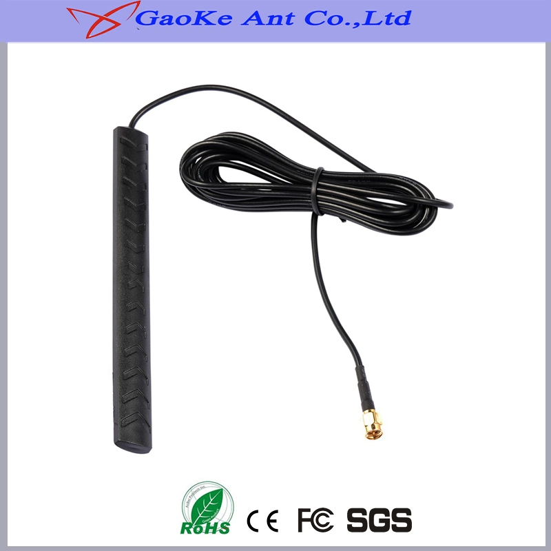 Lowest Price 3dBi 3m Cable GSM Antenna, Dual Band Rubber GSM Antenna