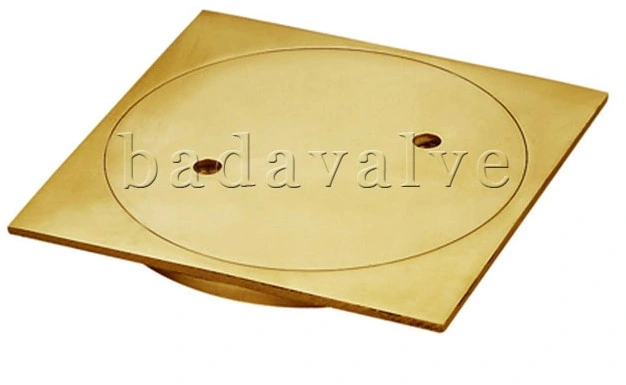 Hot Sale Brass Square Floor Drain Cover with Nature Color