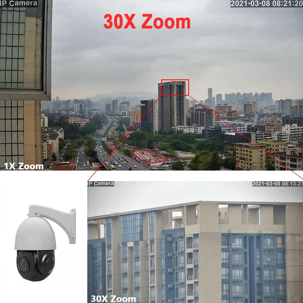 30X PTZ Speed Dome Camera Auto Tracking PTZ Zoom Camera