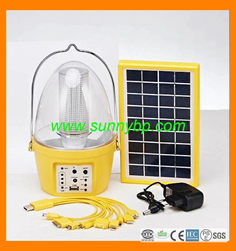 Solar Lantern Generator with Radio