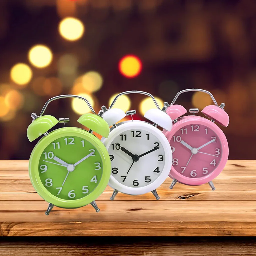 Good Quality Sweep Alarm Clock Table Desk Clock Kids Bedroom Alarm Clock