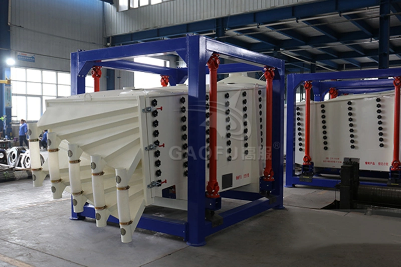 High Capacity Square Vibrating Sieve Heavy Gyratory Swing Sifter Sand Screening Machines