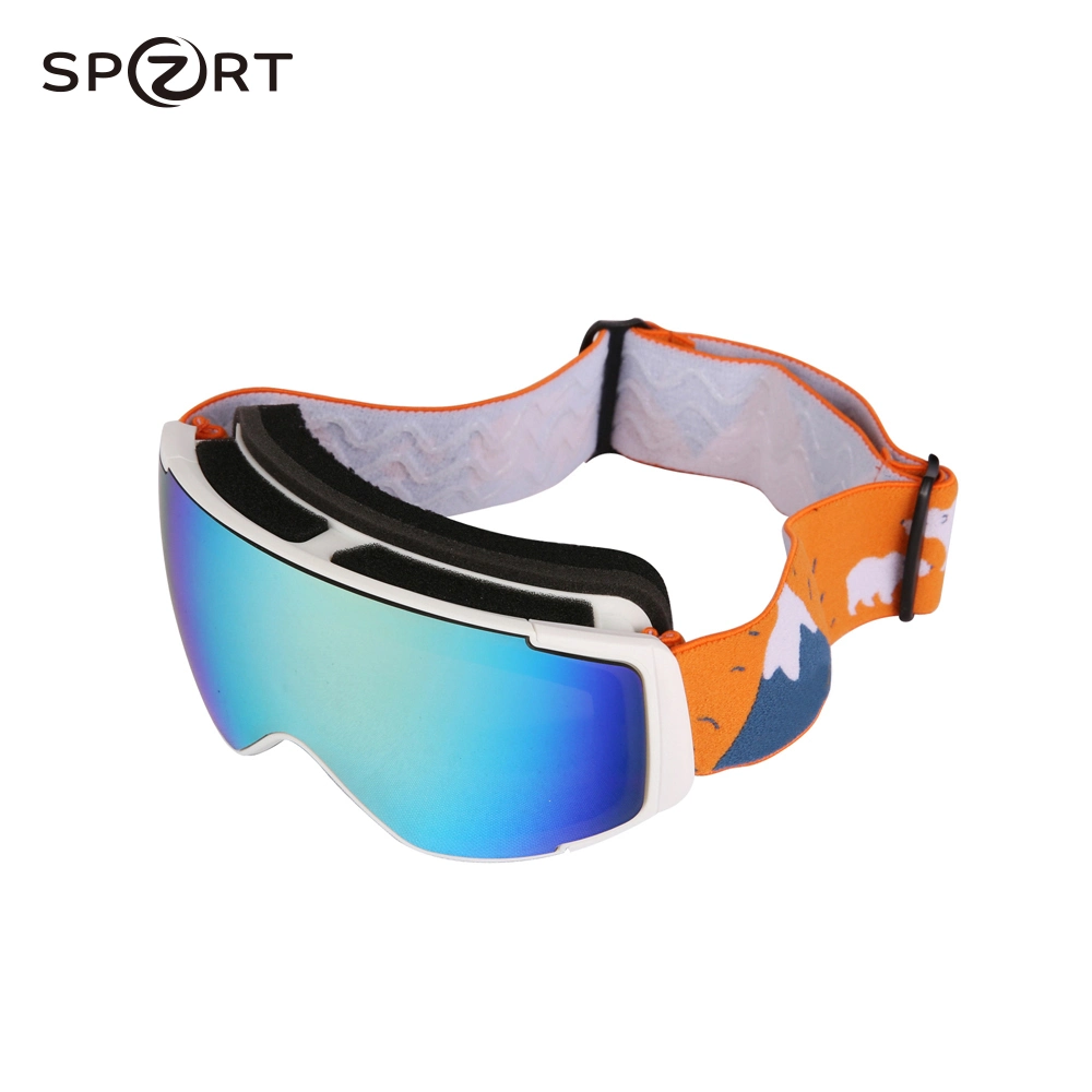 Winddichte UV-Schutz Anti-Fog Double Lens Outdoor Sport Kinder Schnee Brille