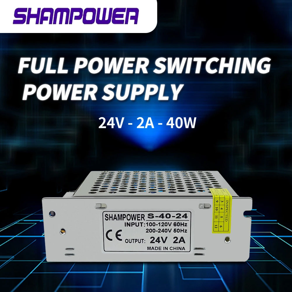 LED SMPS 24V2a 48W Switching Power Supply for LED Lighting