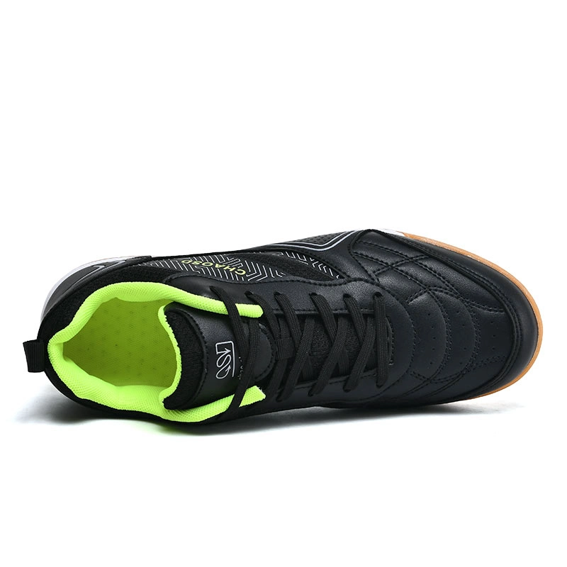 Chaussures de football pour hommes et femmes à crampons fermes pour garçons et filles, chaussures de football athlétiques d'extérieur Ex-22f7118.