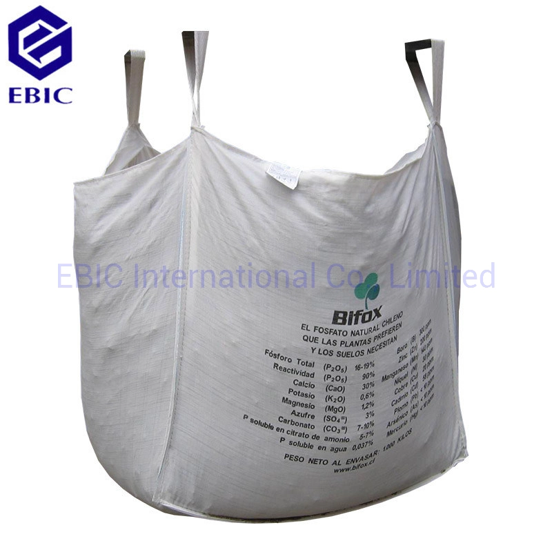 1500kgs U-Panel 4 Corner Loops Baffle Super Sack Ton Bulk Jumbo Big FIBC Q Bag