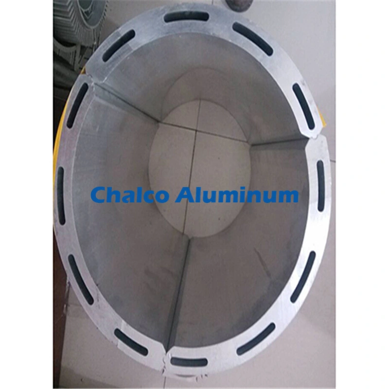 6063 Color Anodized Surface Water-Cooled Aluminium Motor Shell