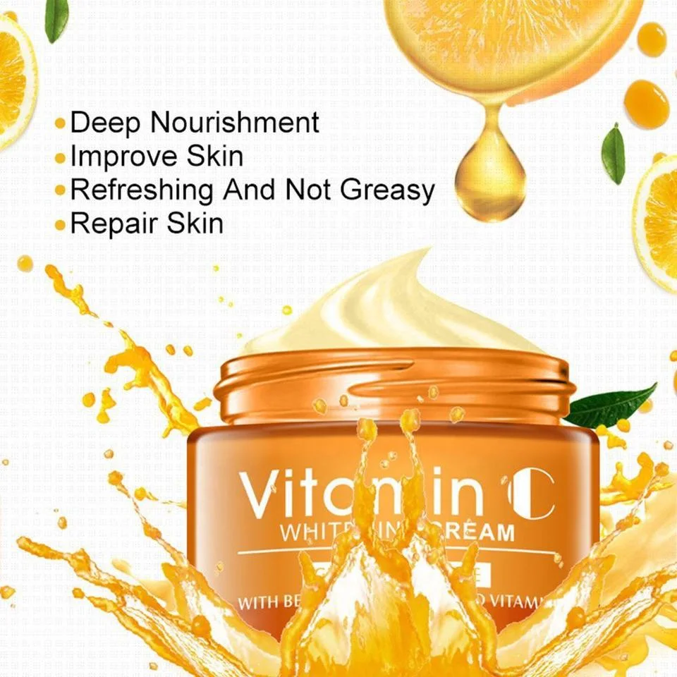 Best-seller de la vitamine C Ensemble de soins de la peau d'avivage vegan Bio Skin Care défini pour les femmes