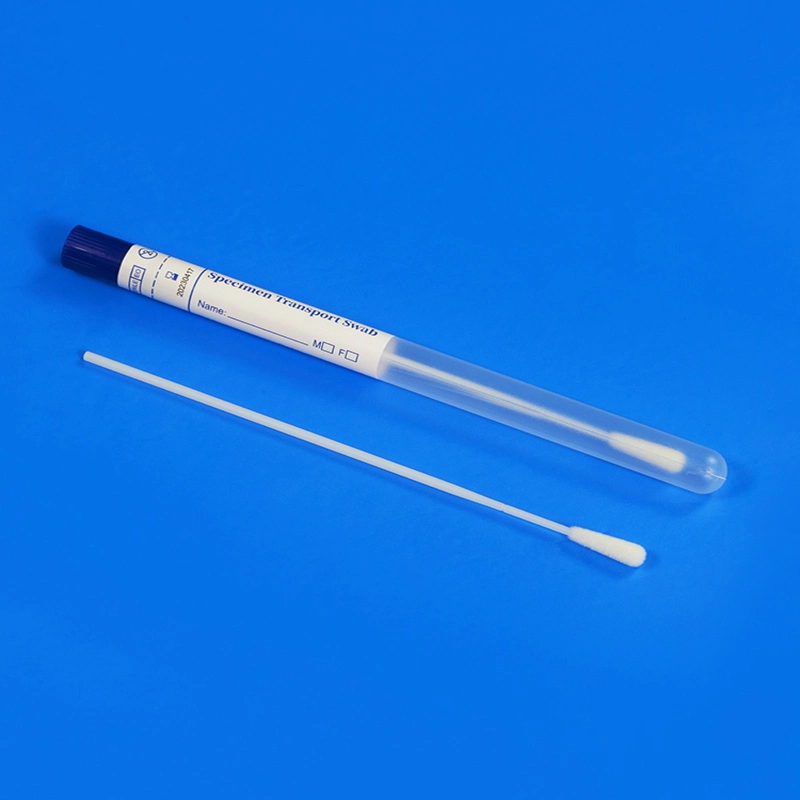 Disposable Nylon Flocked Swab Medical Oral Buccal Swab