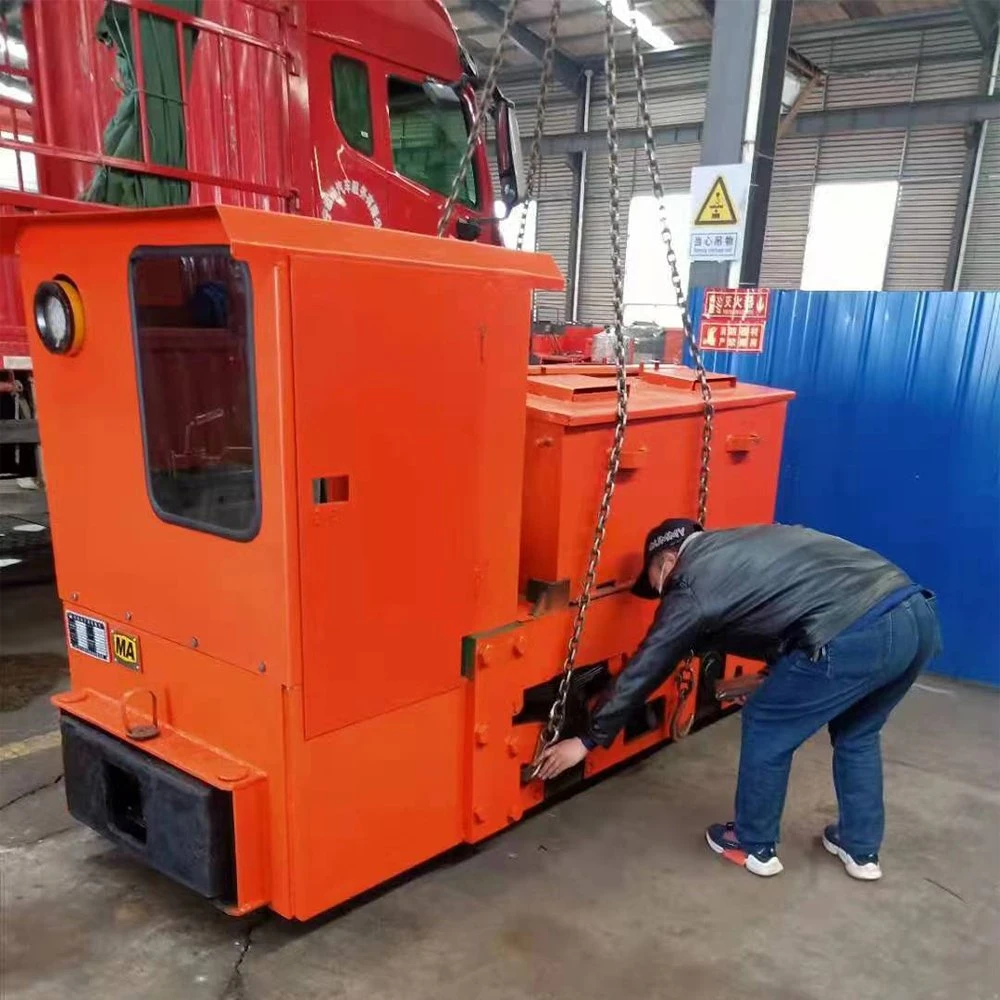 Medidor de Locomotoras de Minas de Carbón subterráneas de carga de batería Locomotora eléctrica